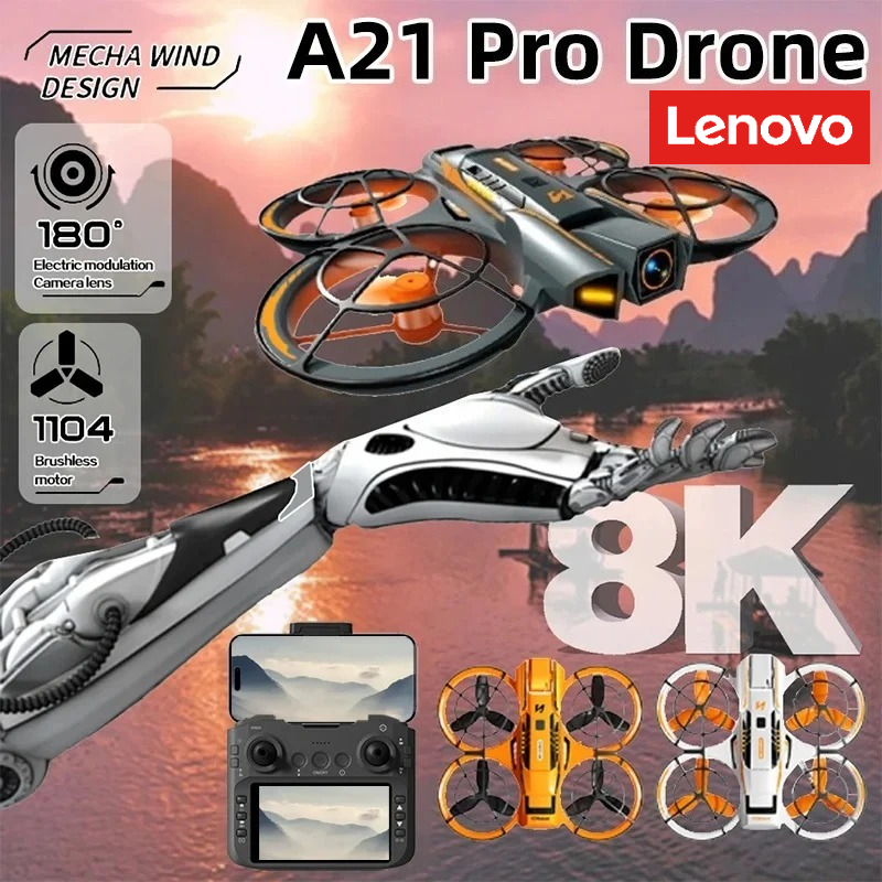 Drone Surveying - Drone professionnel Lenovo A21 Pro 4K