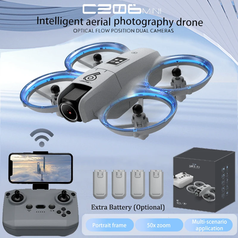 Drone Cinematic - CZ06 Mini Drone quadrirotor RC -