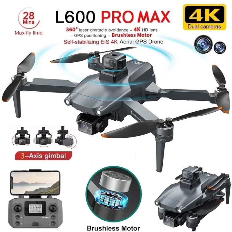 Drone Mapping - Drone GPS professionnel L600 PRO MAX