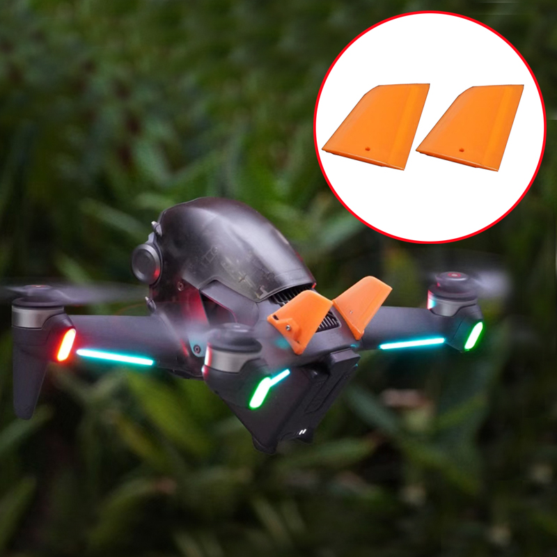 Drone 3D Modeling - Aile arrière de vol aérodynamique d'aile