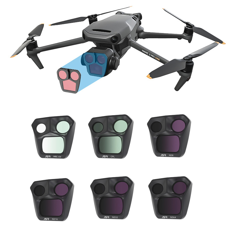 Drone Ndvi - Kit de filtre d'objectif UV CPL