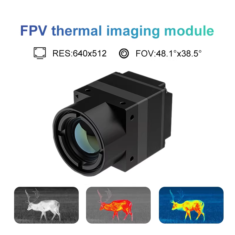 Drone Thermal Imaging - Caméra thermique FPV avec interface CVBS,