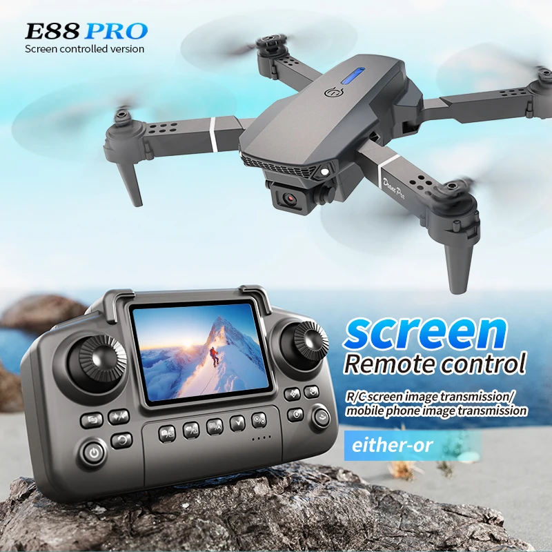 Drone professionnel E88 PRO av - Drone Surveying avis et prix