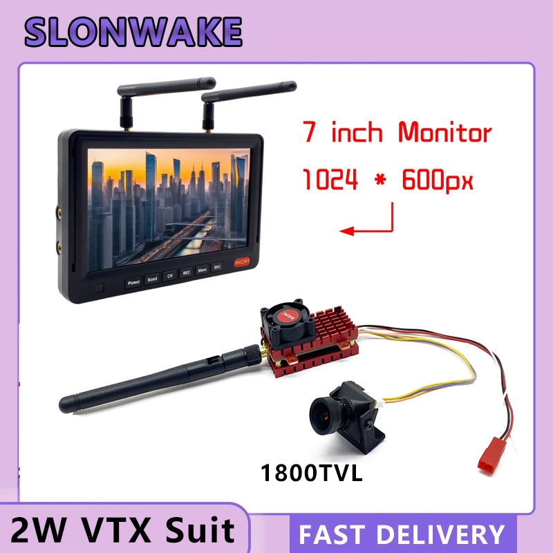 SLONWAKE 5.8G 2W VTX FPV 1800T - Drone Cinematic avis et prix