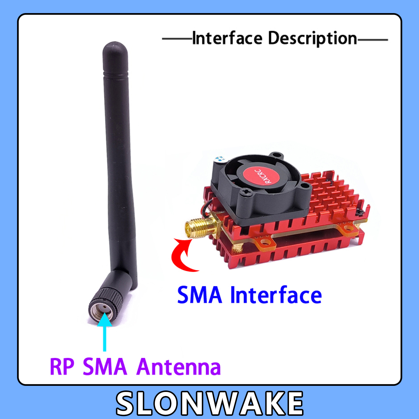 SLONWAKE 5.8G 2W VTX FPV 1800T - Drone Cinematic avis et prix