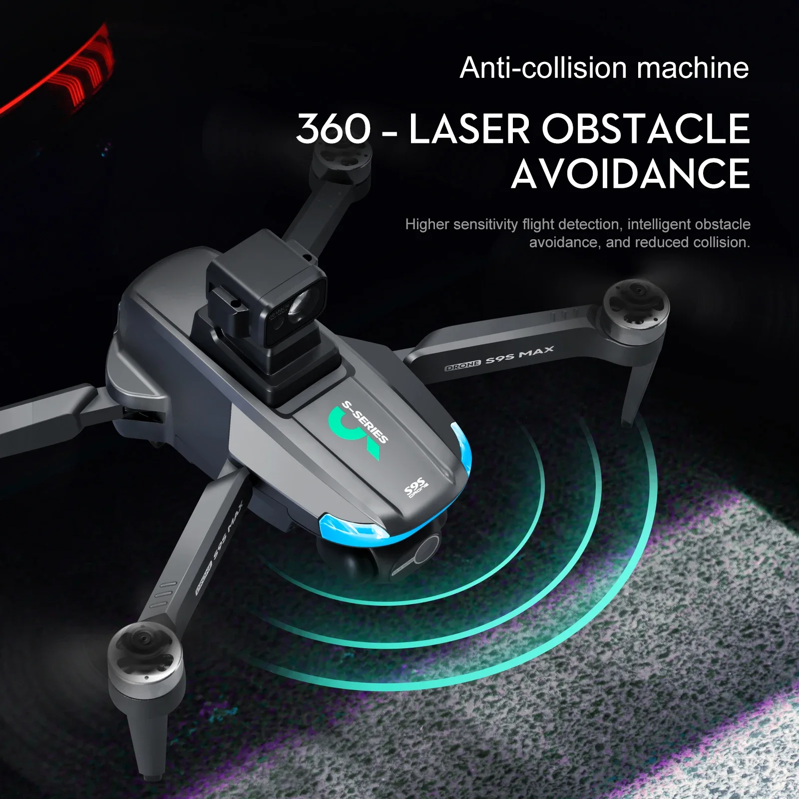 Nouveau S9S MAX MINI Drone 4K  - Drone Mapping avis et prix