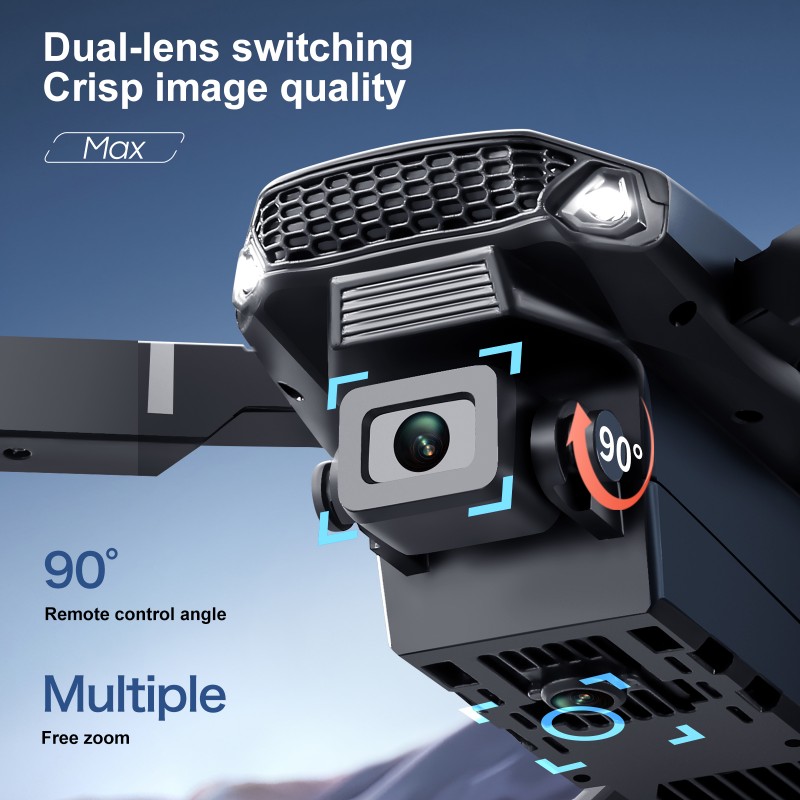Nouveau Mini Drone E88 Pro 202 - Drone Video Production avis et prix