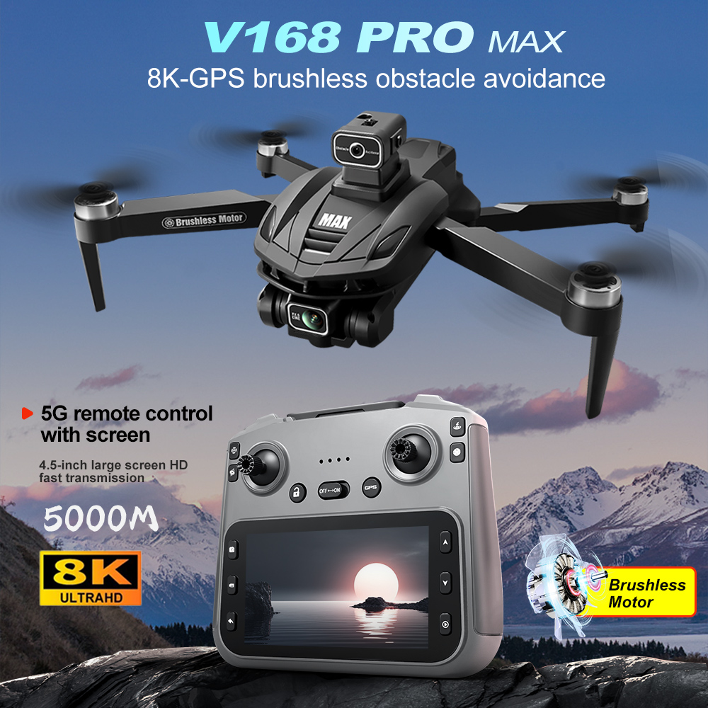 V168 PRO Max GPS Drone 8K prof - Drone Mapping avis et prix