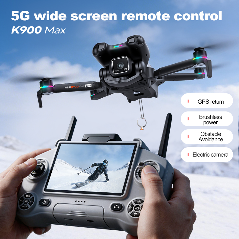 Nouveau drone GPS K900 MAX ave - Drone Mapping avis et prix