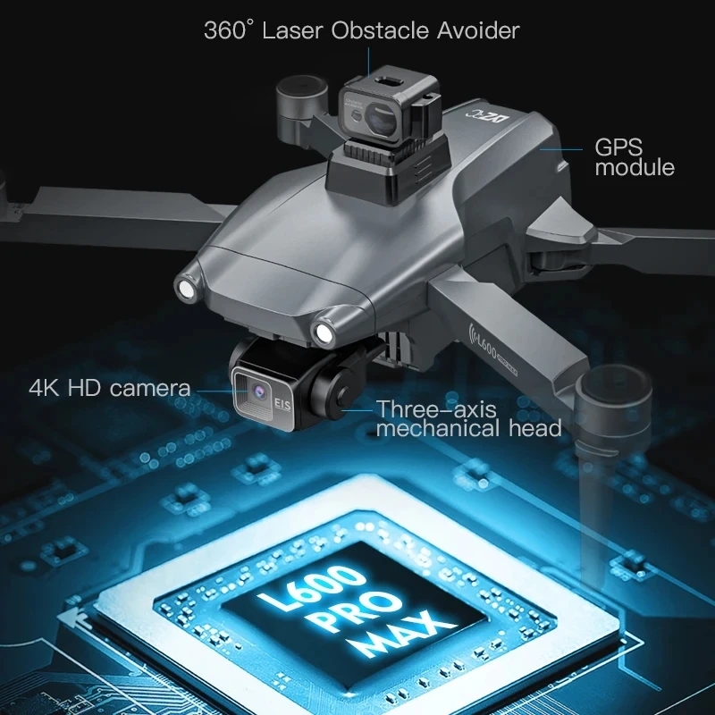 Drone GPS professionnel L600 P - Drone Mapping avis et prix