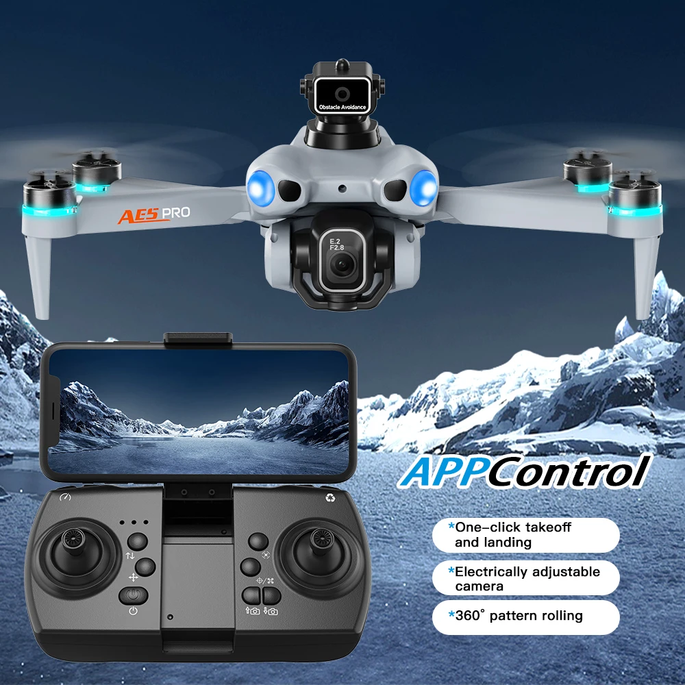 Drone AE5 Pro 8K HD avec écran - Drone Video Production avis et prix