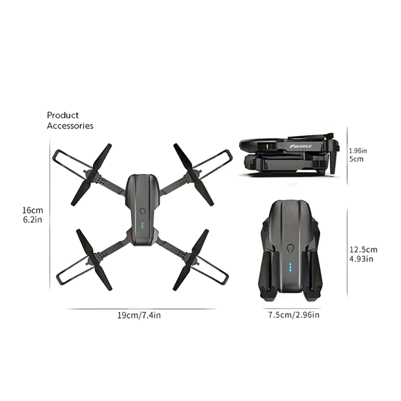 Drone RC pliable FACEGLE UAV E - Drone Cinematic avis et prix