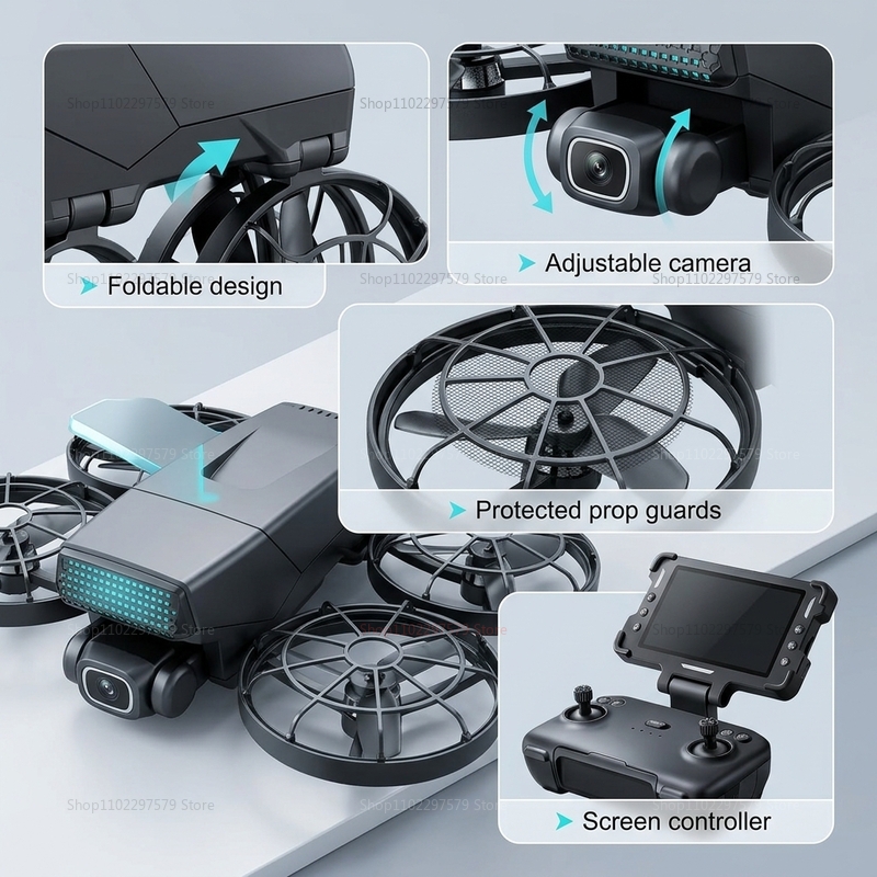 Nouveaux drones M8 GPS 8K Prof - Drone Mapping avis et prix