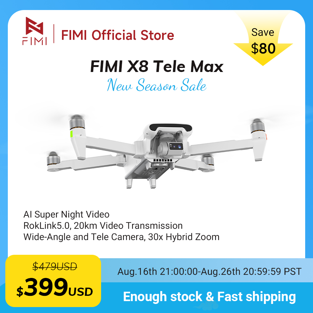FIMI-Drone X8 Pro avec GPS, AI - Drone Thermal Imaging avis et prix